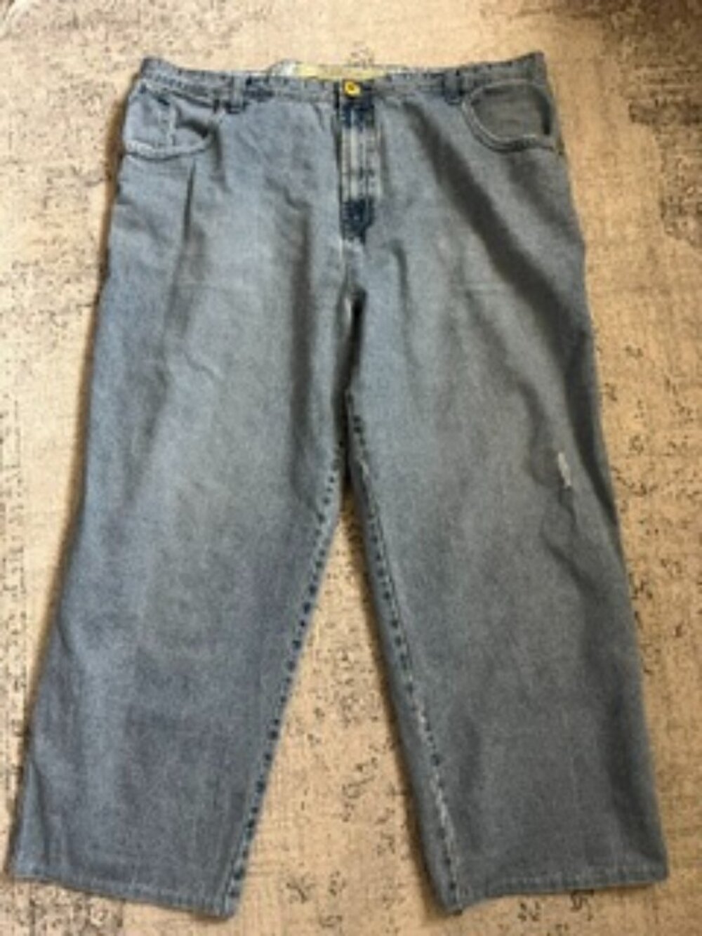 Brooklyn Xpress Baggy Light Wash Jeans Men's 48